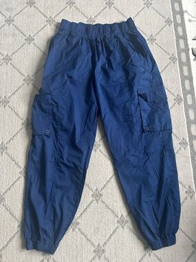 Champion Navy Woven Cargo Joggers with C Logo